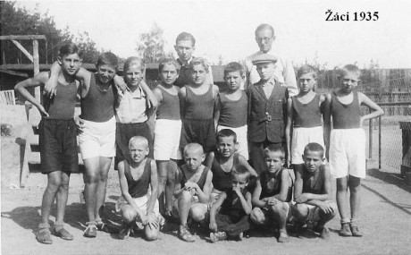 Družstvo žáků 1935