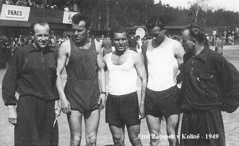 1949: Emil Zátopek v Kolíně II