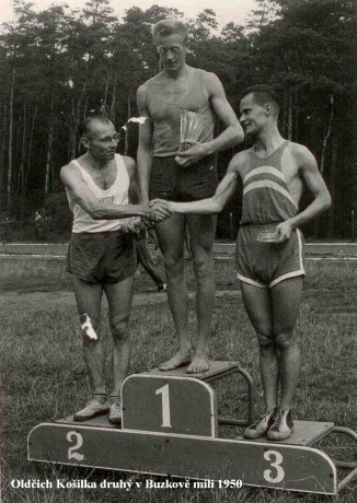 1950: Oldřich Košilka druhý v Buzkově míli